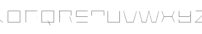 StatenSans XExpandedHairline Instance Font UPPERCASE