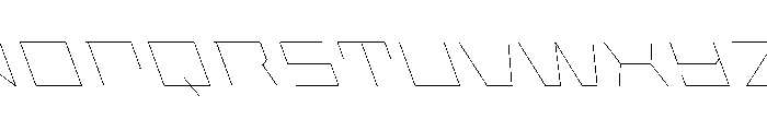 StatenSans XExpandedHairlineReverse Instance Font UPPERCASE