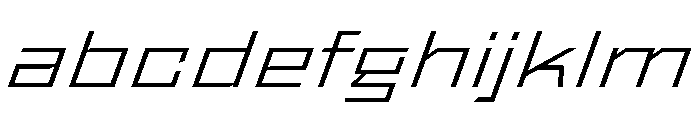 StatenSans XExpandedLightOblique Instance FONT