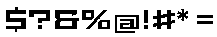 StatenSans XExpandedSemibold Instance Font OTHER CHARS