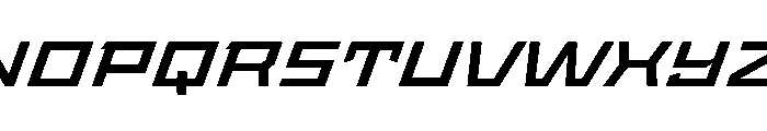 StatenSans XExpandedSemiboldOblique Instance Font UPPERCASE