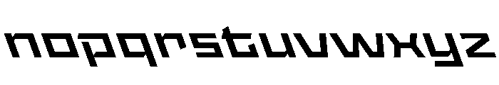 StatenSans XExpandedSemiboldReverse Instance Font LOWERCASE