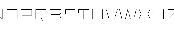 StatenSans XExpandedThin Instance Font UPPERCASE
