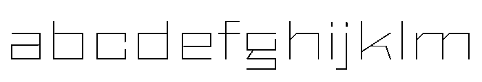 StatenSans XExpandedThin Instance FONT