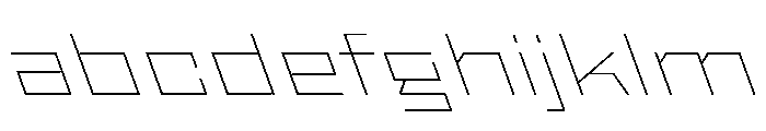 StatenSans XExpandedThinReverse Instance FONT