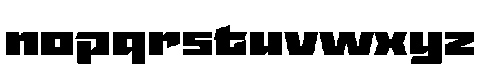 StatenSans XExpandedUltra Instance Font LOWERCASE