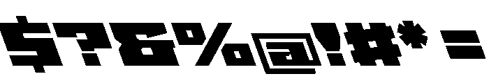 StatenSans XExpandedUltraReverse Instance Font OTHER CHARS
