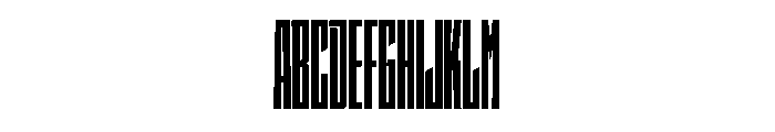StatenSans XXCompressedBlack Instance Font UPPERCASE