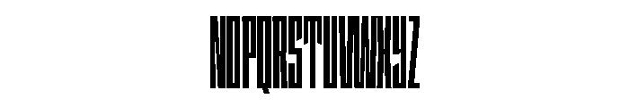 StatenSans XXCompressedBlack Instance Font UPPERCASE