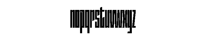 StatenSans XXCompressedBlack Instance Font LOWERCASE