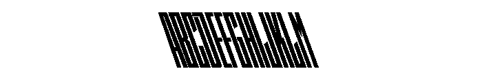 StatenSans XXCompressedBlackReverse Instance Font UPPERCASE