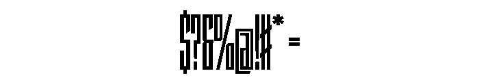 StatenSans XXCompressedBold Instance Font OTHER CHARS
