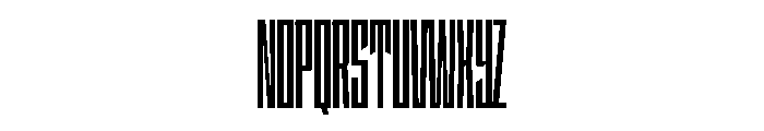 StatenSans XXCompressedBold Instance Font UPPERCASE
