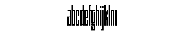StatenSans XXCompressedBold Instance FONT