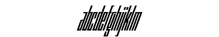 StatenSans XXCompressedBoldOblique Instance FONT