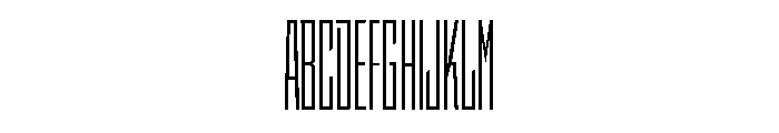 StatenSans XXCompressedBook Instance Font UPPERCASE