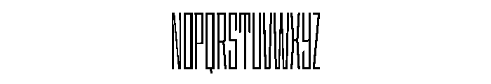 StatenSans XXCompressedBook Instance Font UPPERCASE