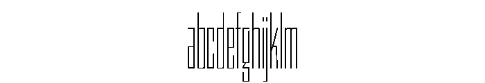 StatenSans XXCompressedExtraLight Instance FONT