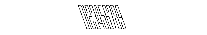 StatenSans XXCompressedExtraLightReverse Instance Font OTHER CHARS