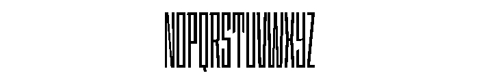 StatenSans XXCompressedSemibold Instance Font UPPERCASE