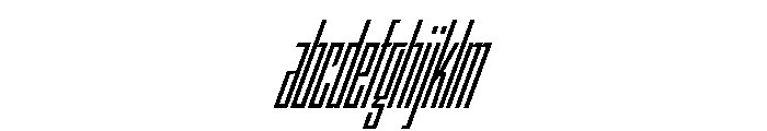 StatenSans XXCompressedSemiboldOblique Instance FONT