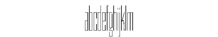 StatenSans XXCompressedThin Instance FONT