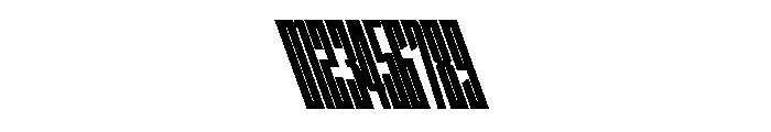StatenSans XXCompressedUltraReverse Instance Font OTHER CHARS