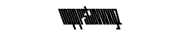 StatenSans XXCompressedUltraReverse Instance Font LOWERCASE