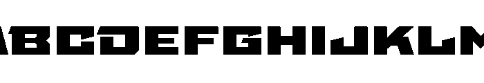 StatenSans XXExpandedBlack Instance Font UPPERCASE