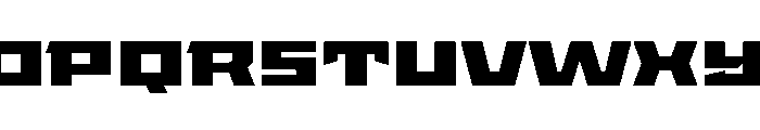 StatenSans XXExpandedBlack Instance Font UPPERCASE