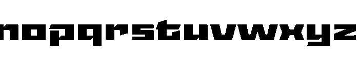 StatenSans XXExpandedBlack Instance Font LOWERCASE