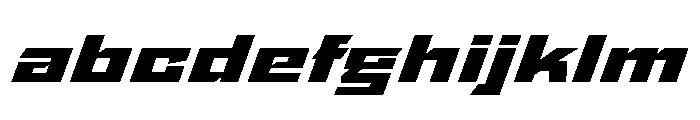 StatenSans XXExpandedBlackOblique Instance FONT