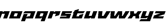 StatenSans XXExpandedBlackOblique Instance Font LOWERCASE
