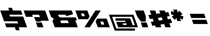StatenSans XXExpandedBlackReverse Instance Font OTHER CHARS
