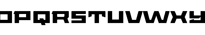 StatenSans XXExpandedBold Instance Font UPPERCASE