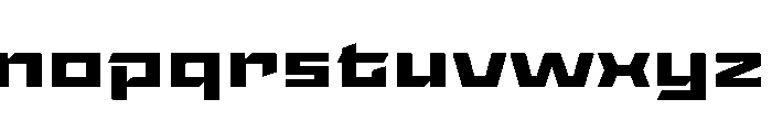StatenSans XXExpandedBold Instance Font LOWERCASE