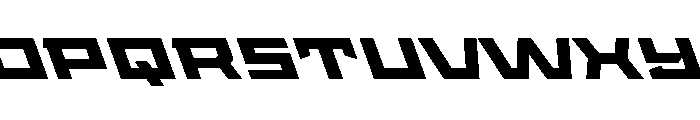 StatenSans XXExpandedBoldReverse Instance Font UPPERCASE