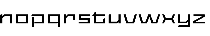 StatenSans XXExpandedBook Instance Font LOWERCASE
