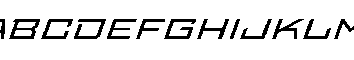 StatenSans XXExpandedBookOblique Instance Font UPPERCASE