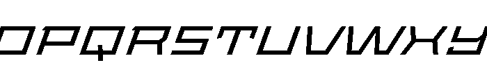StatenSans XXExpandedBookOblique Instance Font UPPERCASE