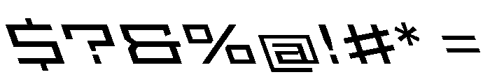 StatenSans XXExpandedBookReverse Instance Font OTHER CHARS