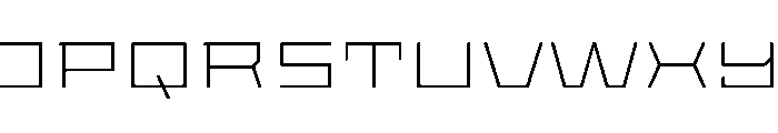 StatenSans XXExpandedExtraLight Instance Font UPPERCASE