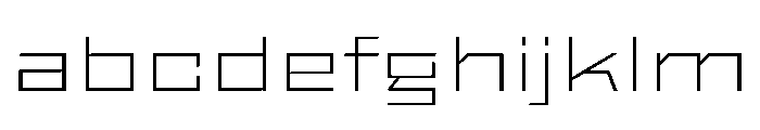 StatenSans XXExpandedExtraLight Instance FONT