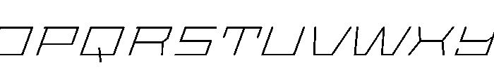 StatenSans XXExpandedExtraLightOblique Instance Font UPPERCASE