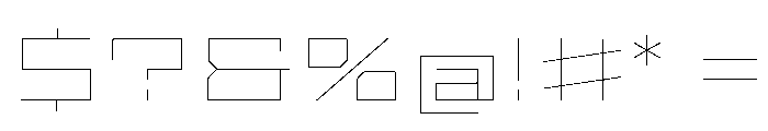 StatenSans XXExpandedHairline Instance Font OTHER CHARS