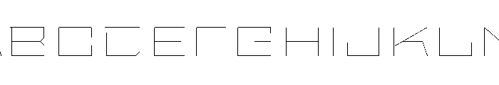 StatenSans XXExpandedHairline Instance Font UPPERCASE