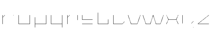 StatenSans XXExpandedHairline Instance Font LOWERCASE