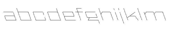 StatenSans XXExpandedHairlineReverse Instance FONT