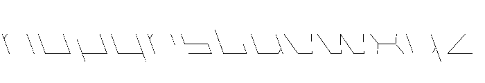StatenSans XXExpandedHairlineReverse Instance Font LOWERCASE