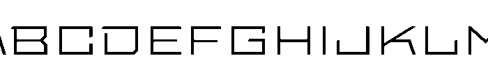 StatenSans XXExpandedLight Instance Font UPPERCASE